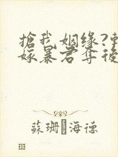 抢我姻缘?转身嫁暴君夺后位原著小说封面