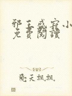 邪王盛宠小毒妃免费阅读