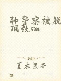 帅警察被脱警服调教sm封面