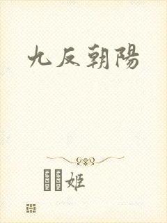 九反朝阳封面