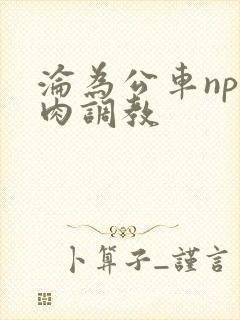 沦为公车np纯肉调教