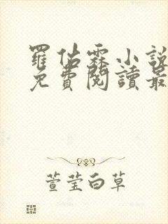 罗佑霖小说全文免费阅读最新章节