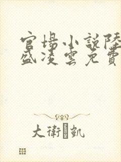 官场小说陆羽与盛凌云免费阅读封面