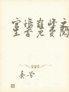 官场巅峰之权色生香免费阅读