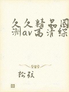 久久精品国产亚洲av高清综合