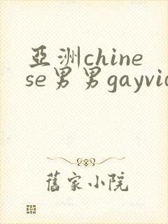 亚洲chinese男男gayvideo封面