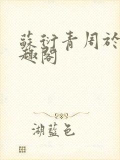 苏衍青周于渊笔趣阁封面