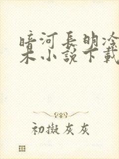 暗河长明冷山就木小说下载