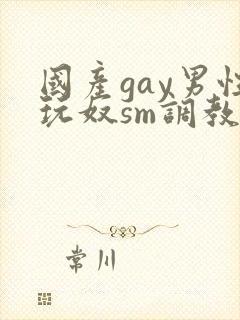 国产gay男性玩奴sm调教视频