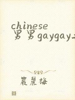 chinese男男gaygay无套网站