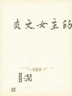 爽文女主的意思