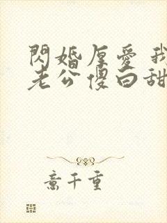 闪婚厚爱 我的老公傻白甜