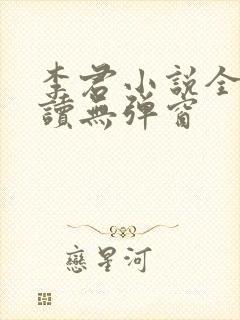 李君小说全文阅读无弹窗