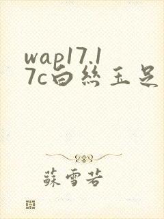 wap17.17c白丝玉足交