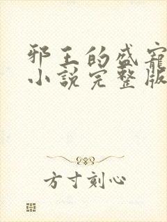 邪王的盛宠娇妃小说完整版