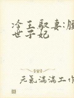 冷王驭妻:腹黑世子妃
