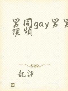 男同gay男男视频
