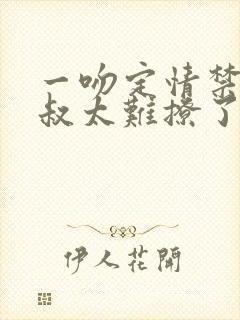 一吻定情禁欲小叔太难撩了封面