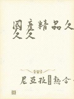 国产精品久久久久久封面