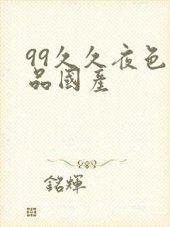 99久久夜色精品国产封面