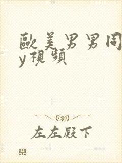 欧美男男同gay视频