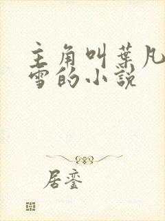 主角叫叶凡唐若雪的小说