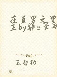 在直男文里撩男主by辞e笔趣阁在线阅