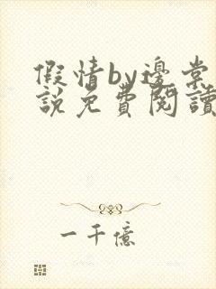 假情by边棠小说免费阅读