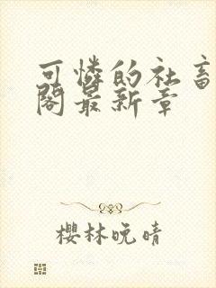 可怜的社畜笔趣阁最新章封面