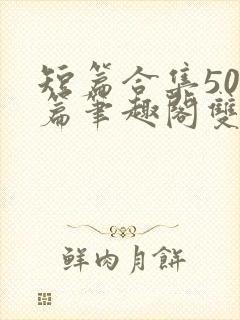 短篇合集500篇笔趣阁双封面