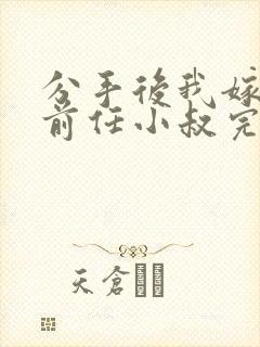 分手后我嫁给了前任小叔完整小说