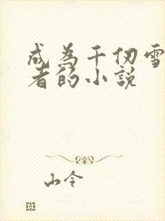 成为千仞雪护道者的小说