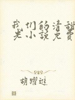 我们的清甜小时光小说免费阅读封面