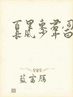 百里东君,司空长风少年白马醉春风