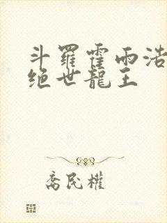 斗罗霍雨浩双穿绝世龙王