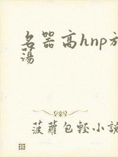 名器高hnp放荡