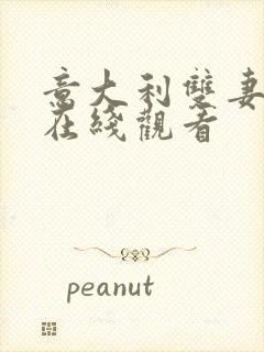 意大利双妻艳史在线观看