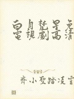 白月梵星免费版电视剧高清