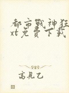 都市战神狂婿txt免费下载