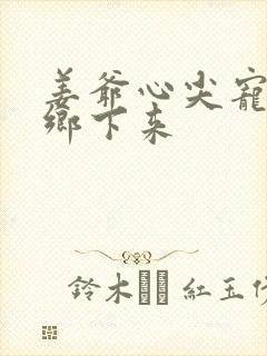 姜爷心尖宠她从乡下来