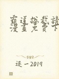 霸道总裁请轻撩漫画免费下拉式六漫画封面