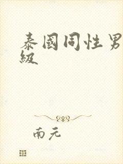 泰国同性男男一级