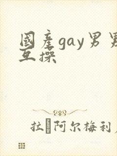 国产gay男男互操