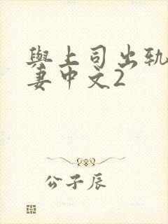 与上司出轨的人妻中文2