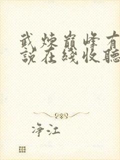 武炼巅峰有声小说在线收听