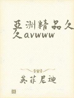 亚洲精品久久久久avwww