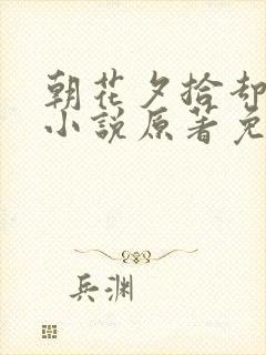 朝花夕拾却已迟小说原著免费阅读