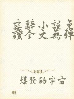 容辞小说免费阅读全文无弹窗