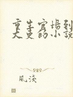 重生官场到封疆大吏的小说免费阅读