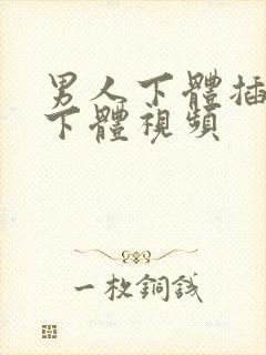 男人下体插女人下体视频